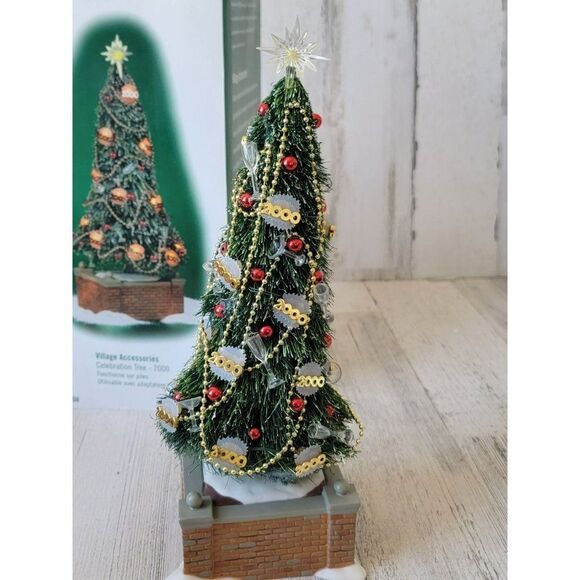 Dept 56 52850 Celebration Tree 2000 AS IS village accessory xmas - Picture 6 of 7